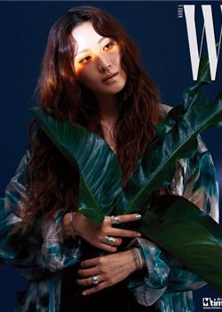 韩国女明星秀贤韩版《W》三月刊封面写真大片