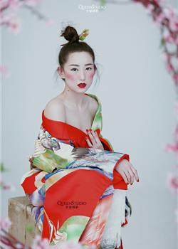 美女模特日本和服古典写真